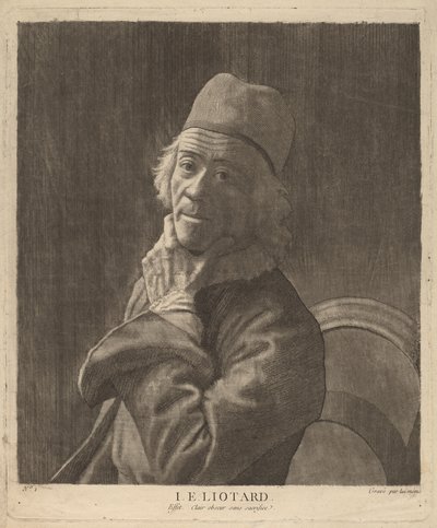Zelfportret door Jean Étienne Liotard