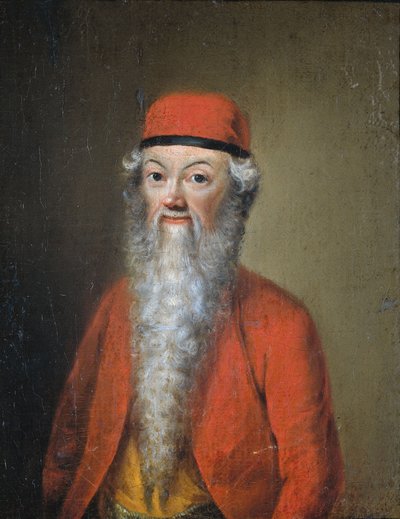 Zelfportret, 1789 door Jean Étienne Liotard
