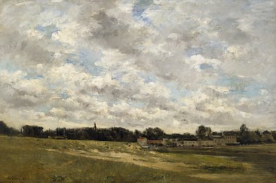 Landschap door Jean Eugene Clary