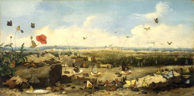 De race van de vlinders, 1872 door Jean Eugene Doneaud