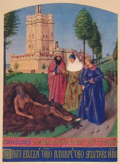 Job, ca. 1455, 1939 door Jean Fouquet