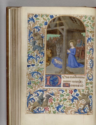 Geboorteboek van Uren, 1450-1499 door Jean Fouquet