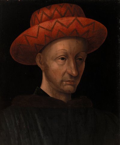 Portret van Karel VII door Jean Fouquet