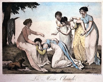 Meisjesspel: Hete Hand door Bosio v. 1820 door Jean Francois Bosio