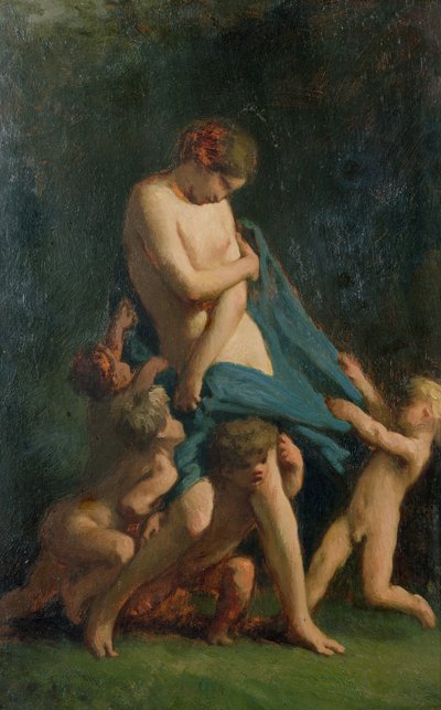Onbekend schilderij door Jean Francois I Millet