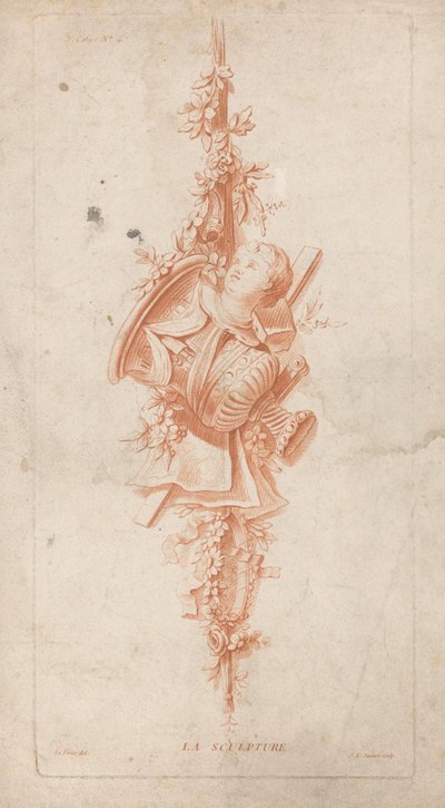 Beeldhouwkunst door Jean Francois Janinet