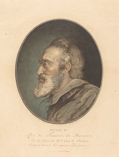 Hendrik IV door Jean Francois Janinet