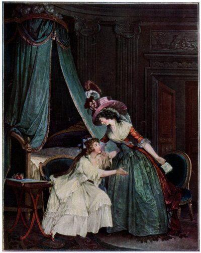 De Indiscretie door Jean Francois Janinet