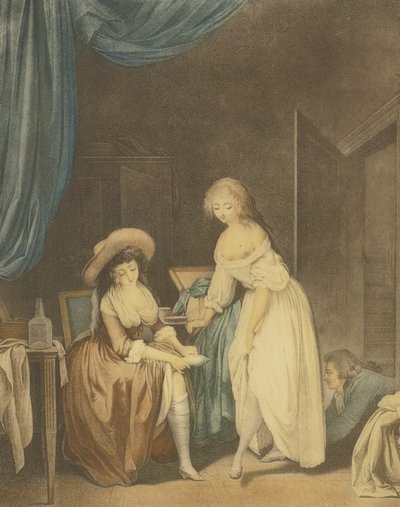 De vergelijking door Jean Francois Janinet