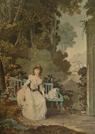 Madame Dugazon, 1770, 1913 door Jean Francois Janinet