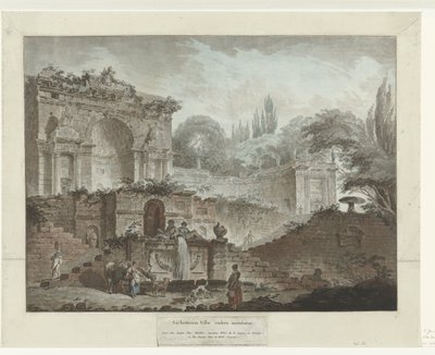 Villa Sacchetti door Jean Francois Janinet