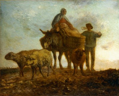 Terugkeer van de Velden door Jean Francois Millet