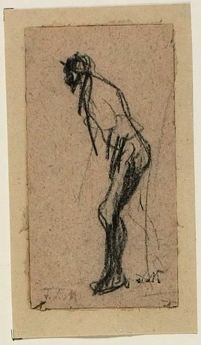 Staand Figuur door Jean Francois Millet