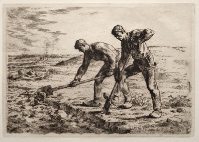 De Gravers door Jean Francois Millet