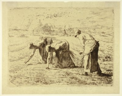 De Arenleesters door Jean Francois Millet
