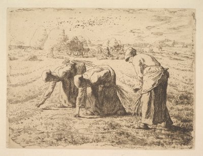 De Arenleesters door Jean Francois Millet