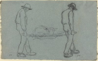 De Pasgeborene door Jean Francois Millet