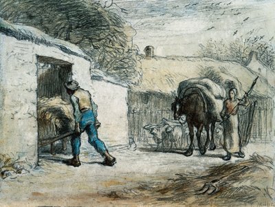 De Terugkeer van het Veld door Jean Francois Millet