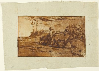 De twee koeien door Jean Francois Millet