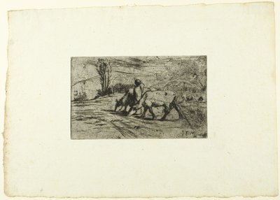 De twee koeien door Jean Francois Millet