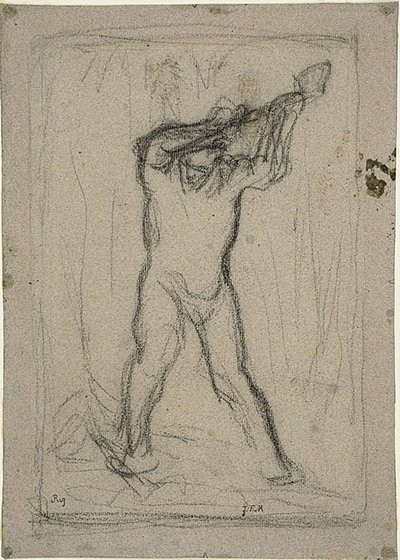 De houthakker door Jean Francois Millet