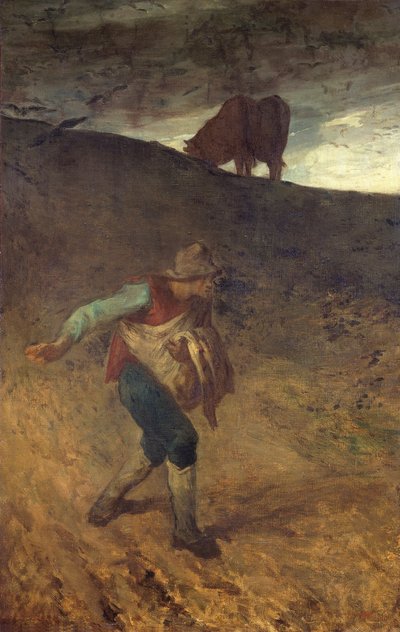 De zaaier, 1847-8 door Jean Francois Millet