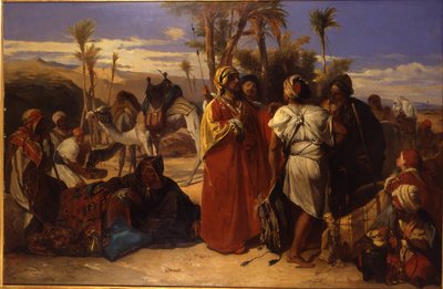 Bij de Oase door Jean Francois Portaels