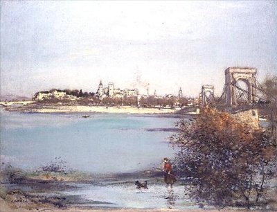 Avignon door Jean Francois Raffaelli