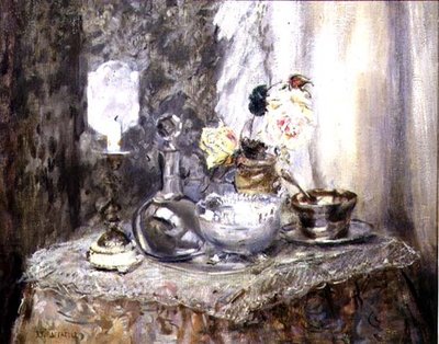 Stilleven door Jean Francois Raffaelli