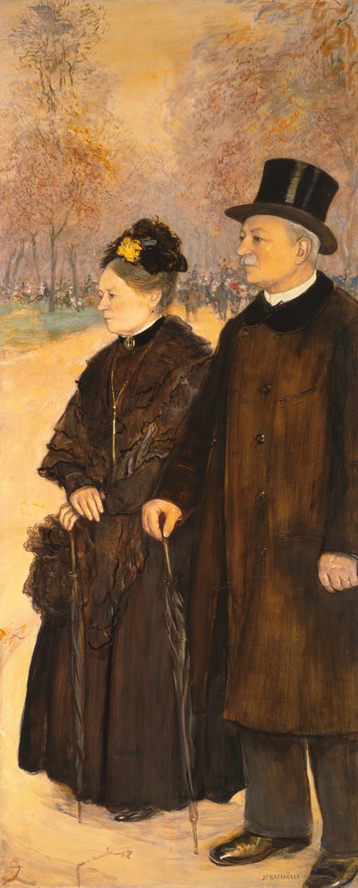 De Herfst van het Leven door Jean Francois Raffaelli