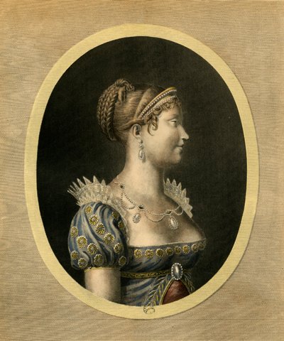 Marie Louise, Hertogin van Parma, ca. 1810, 1921 door Jean Francois Ribault
