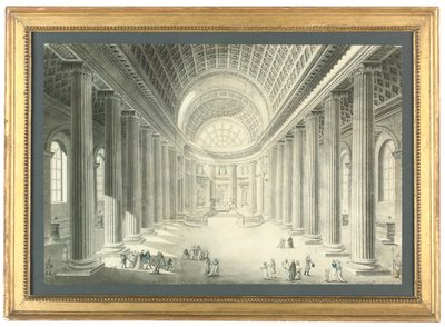 Église de St. Philippe du Roule, Parijs door Jean Francois Therese Chalgrin