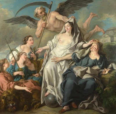 Tijd onthult de waarheid door Jean François de Troy