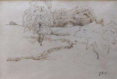 [Bomen en boomgaarden rond Vichy]. door Jean Francois Millet