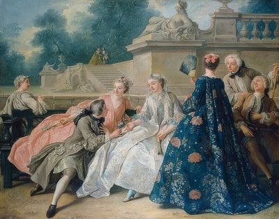 Liefdesverklaring door Jean François de Troy