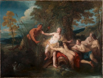 Pan en Syrinx door Jean François de Troy