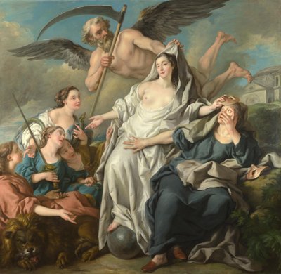 Tijd onthult Waarheid, 1733 door Jean François de Troy