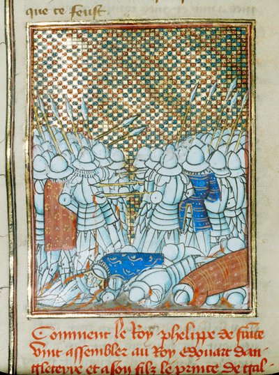 De Slag bij Crecy ... door Jean Froissart