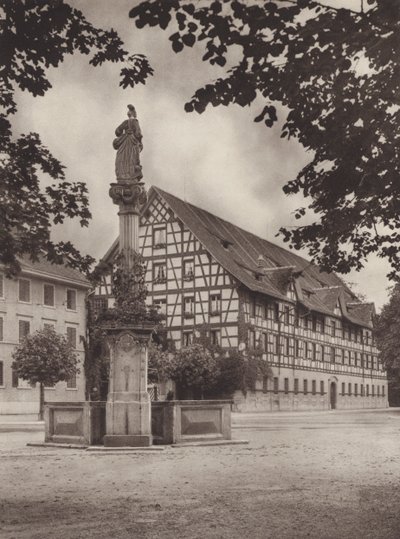 Winterthur, de oude kazerne door Jean Gaberell