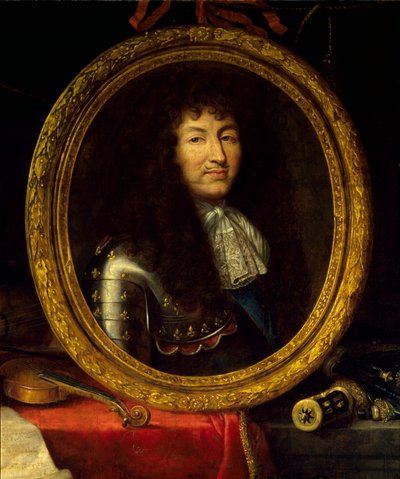 Portret van Lodewijk XIV, Koning van Frankrijk door Jean Garnier