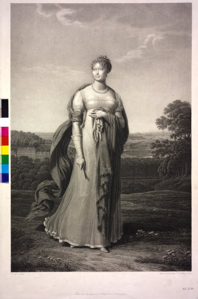 Aartshertogin van Oostenrijk Maria Louisa door Jean Godefroy