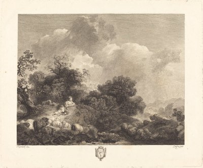 Annette op vijftienjarige leeftijd door Jean Godefroy after Jean Honoré Fragonard