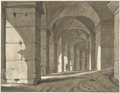 Gezicht in het Colosseum door Jean Grandjean