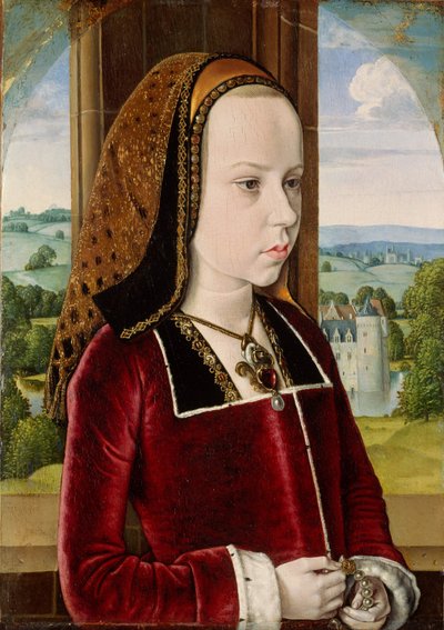 Margaretha van Oostenrijk door Jean Hey
