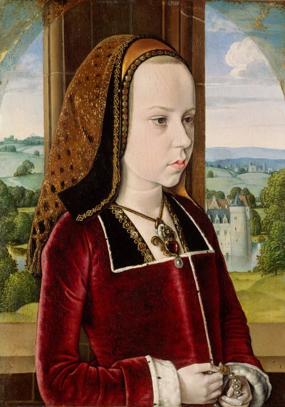 Margaretha van Oostenrijk door Jean Hey