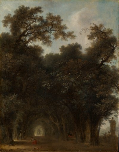 Een Schaduwrijke Laan door Jean Honore Fragonard
