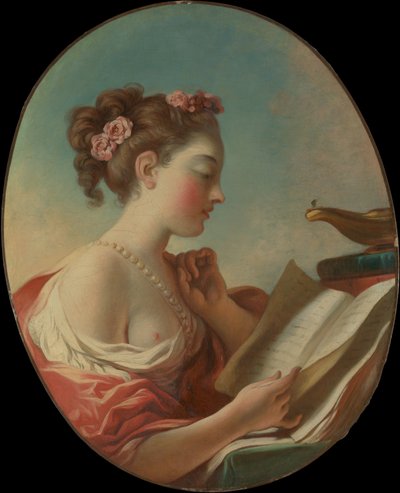 Allegorie van Waakzaamheid door Jean Honore Fragonard