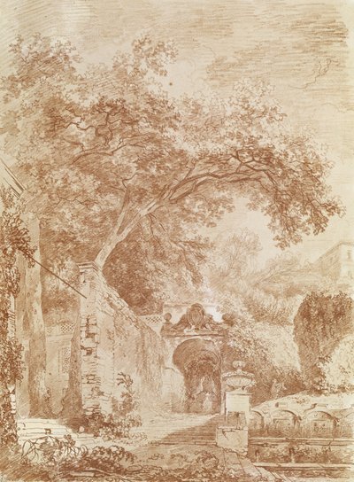 Ingang van de Fontanone, Villa d