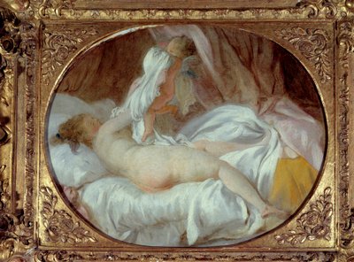Erotica: Het hemd uitgetrokken door Jean Honore Fragonard
