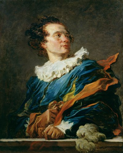 Figuur van fantasie: Portret van de abt van Saint-Non (1727-91) 1769 door Jean Honore Fragonard